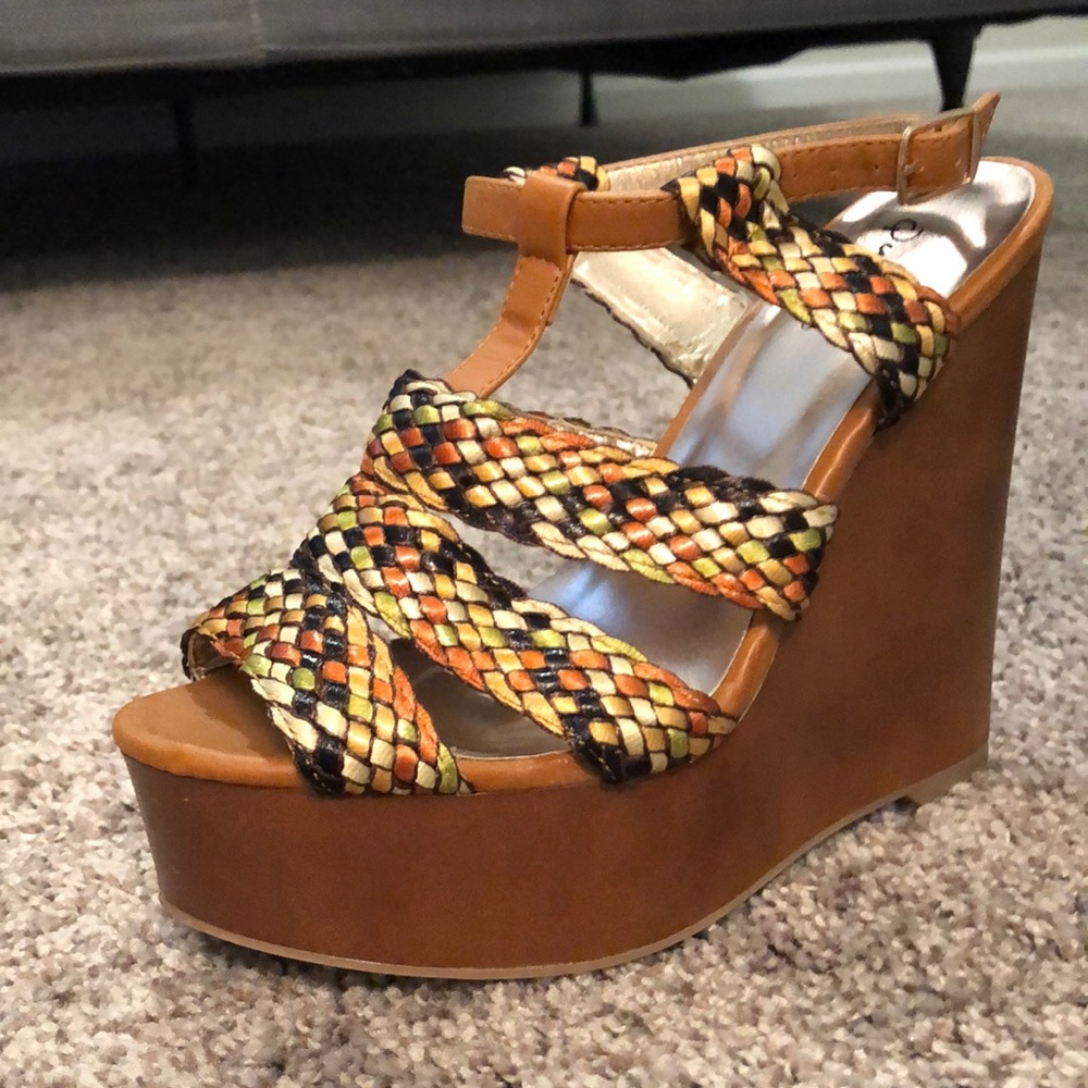 Braided Wedge 7